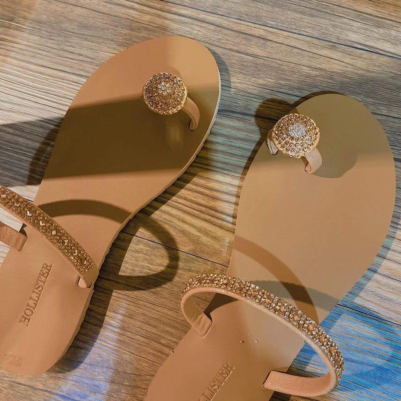 Sorami.Shoes | Dép xỏ ngón đính đá Mickey