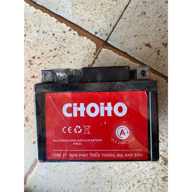 Bình ắc quy xe Future Neo hãng Citiito dung lượng 12V 5AH
