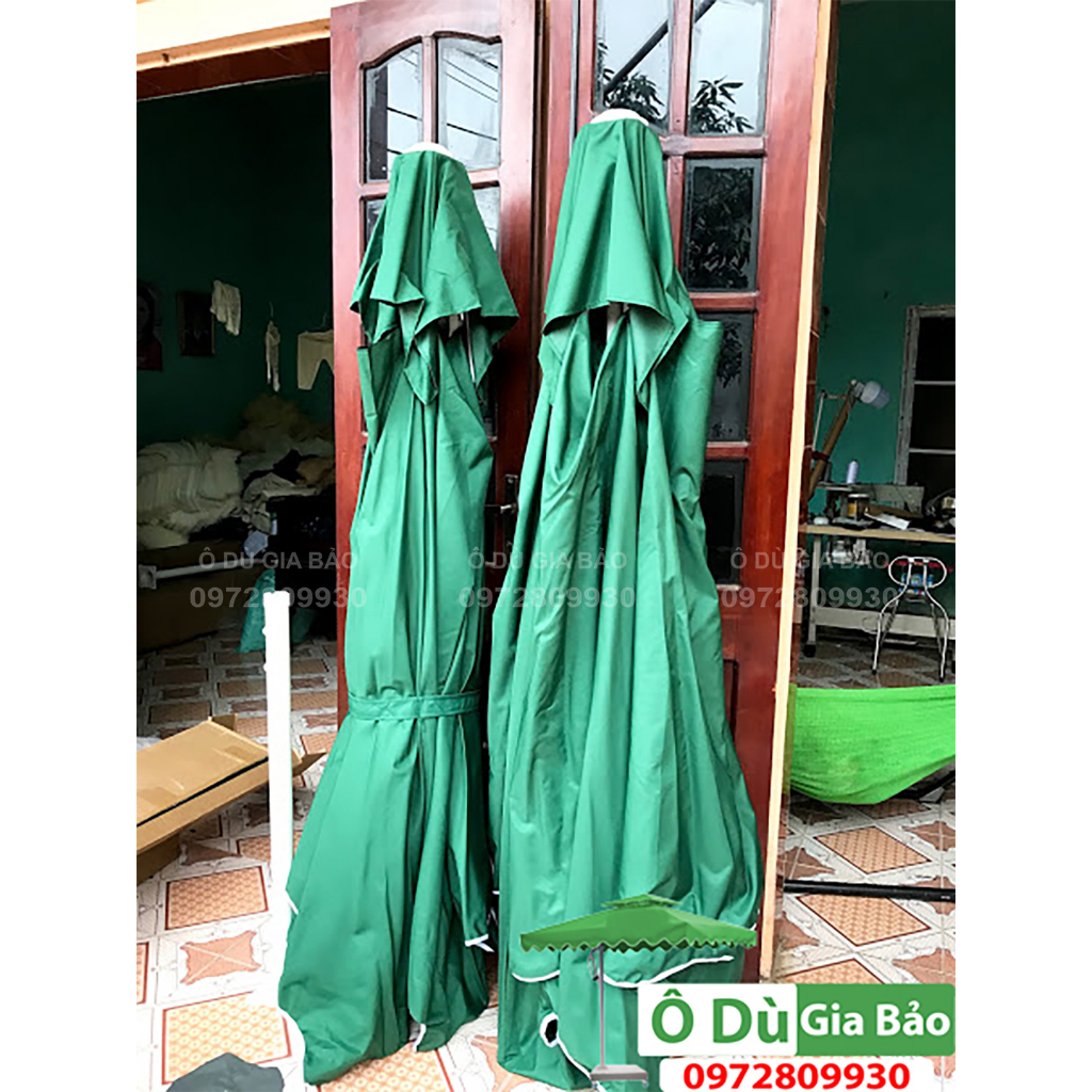 Vải  Thay Thế Mái Ô Lệch Tâm Vuông 2.5Mx2.5M