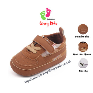 Giày trẻ em tập đi mềm nhẹ, giày thể thao bé gái bé trai đế không chống trượt-Giangkids