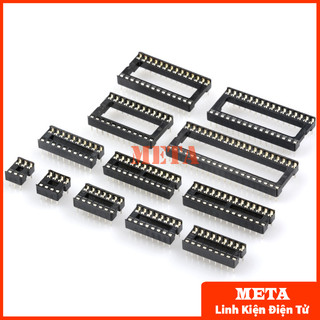 Đế ic dip 8 đến dip 40 các loại - khoảng cách chân 2.54mm
