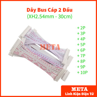 Dây bus cáp kết nối xh2.54mm 2 đầu dài 30cm 2p-10p