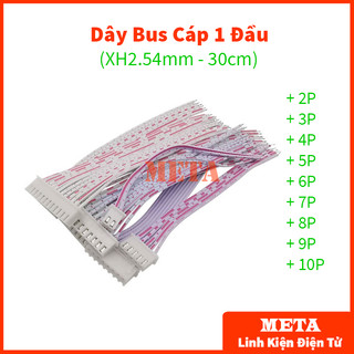 Dây bus cáp kết nối xh2.54mm 1 đầu dài 30cm 2p-10p