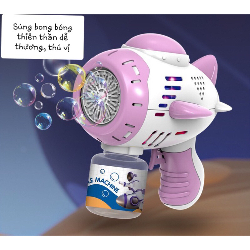 Súng bắn bong bóng xịn xò cho bé