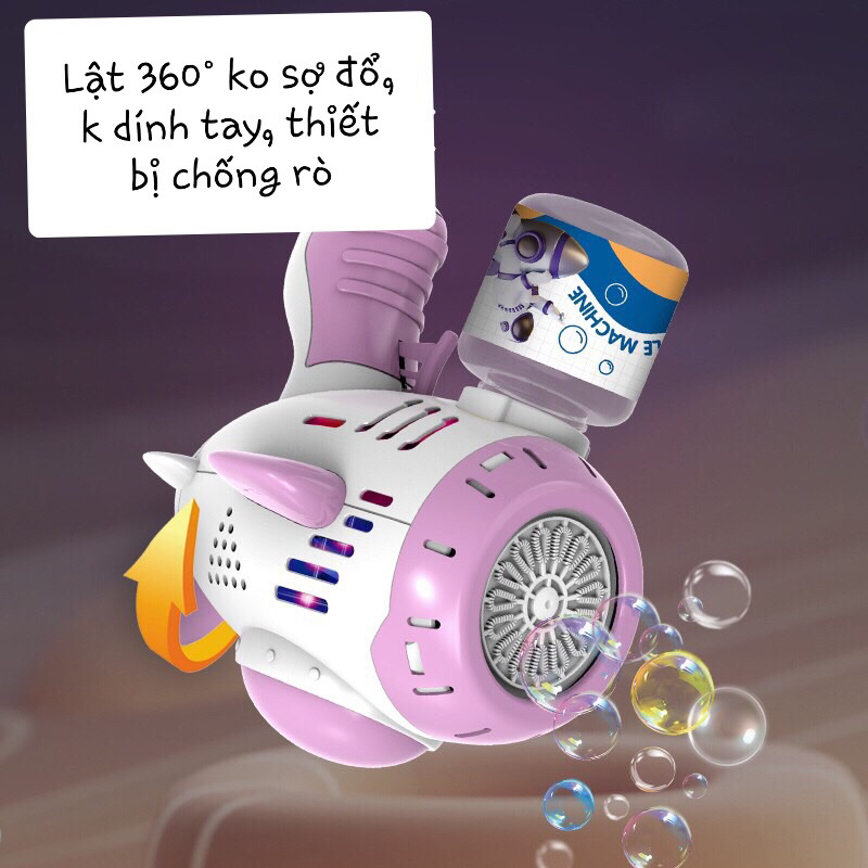 Súng bắn bong bóng xịn xò cho bé