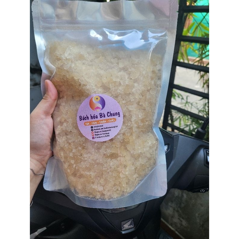 Đường phèn nâu vụn nát 1kg - Đường phèn Quảng Ngãi đặc sản miền Trung