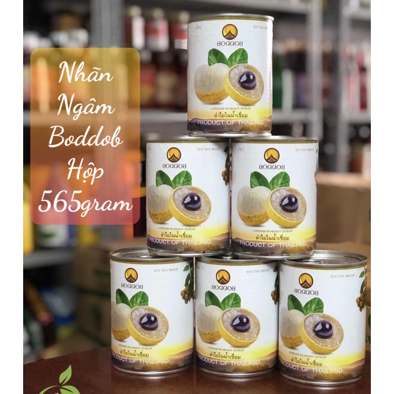 NHÃN NGÂM Thái Lan Boddob Hộp 565gGram
