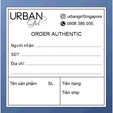 500 Tờ Hóa đơn in theo yêu cầu SIZE LỚN DÁN ĐƯỢC tem vận chuyển có sẵn keo kích thước 100x100 hình vuông tờ bự