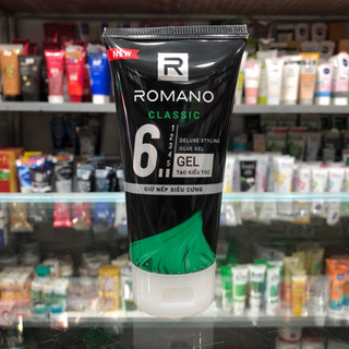 Gel vuốt tóc Romano Classic Siêu cứng 150g