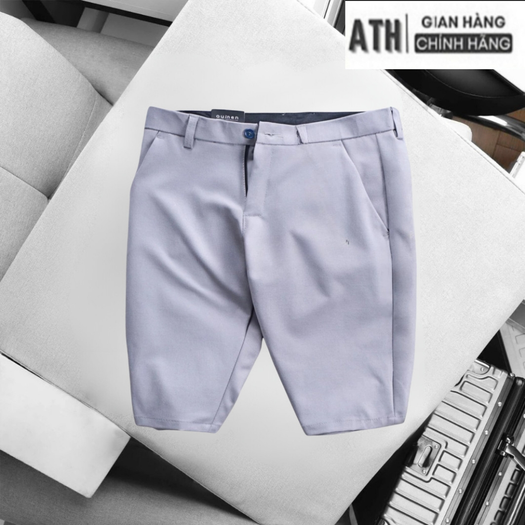 Quần short tây nam , quần đùi tây nam vải cotton co giãn 2 chiều , quần sọt âu nam không nhăn không phai màu _ATH