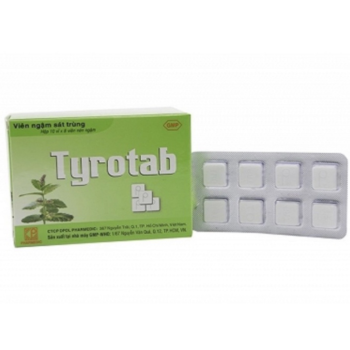 tyrotab kẹo ngậm