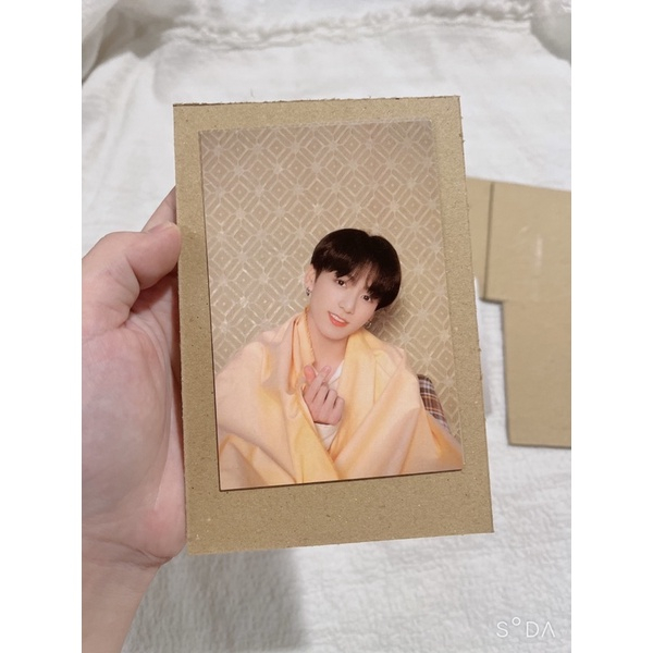 Bìa Lạnh carton 8x11cm dày 2.8mm cắt sẵn gói card ảnh