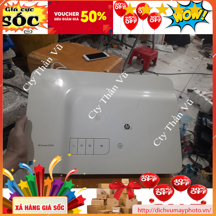 Máy scan cũ hp G3110 chuyên scan tài liệu giấy tờ số hóa chuyển đổi từ văn bản cứng sang văn bản mềm file word đê sửa ch