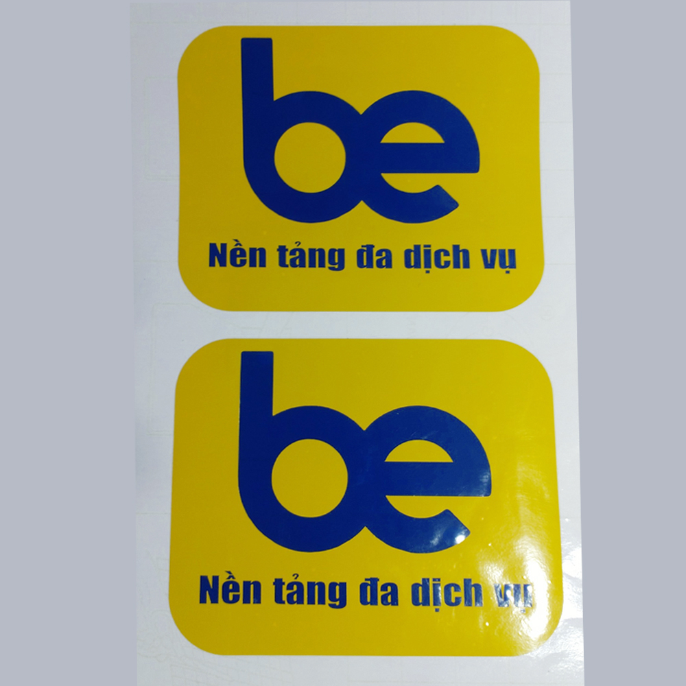 Logo Be - Tem Be - Sticker Be Dán Xe
