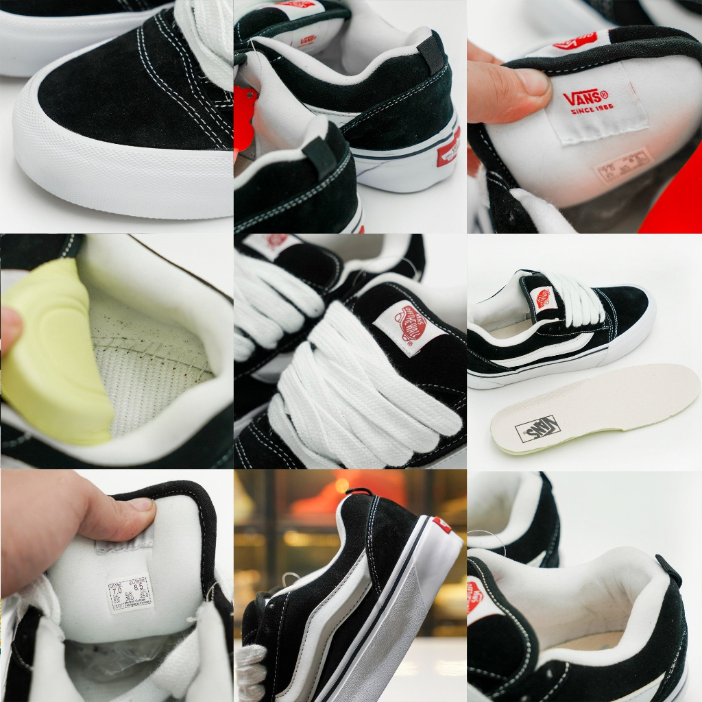Giày Sneaker Vans Knu Skool Black Siêu Cấp -  ChikingSneaker