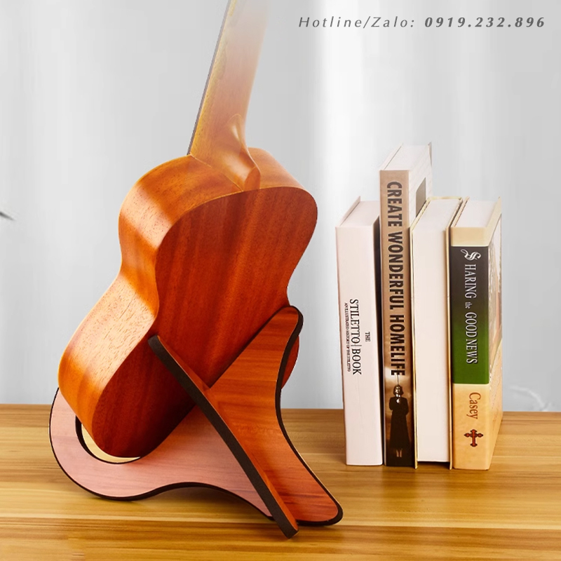 Kệ Giá Chân Gỗ Để Đàn Ukulele - Violin - Chân kê đàn