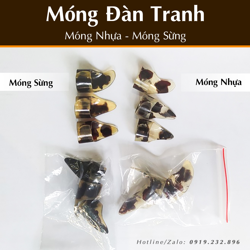 Móng Gảy Đàn Tranh - Bộ 3 Móng Đàn Tranh