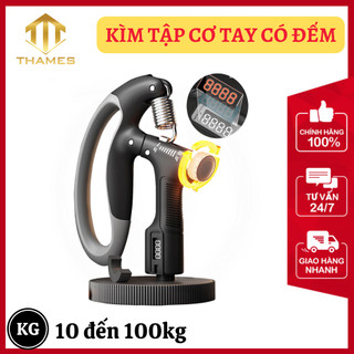 Kìm Tập Cơ Tay, Dụng Cụ Tập Gym Tại Nhà Điều Chỉnh Lực Có Đếm 10-100kg Loại Tốt