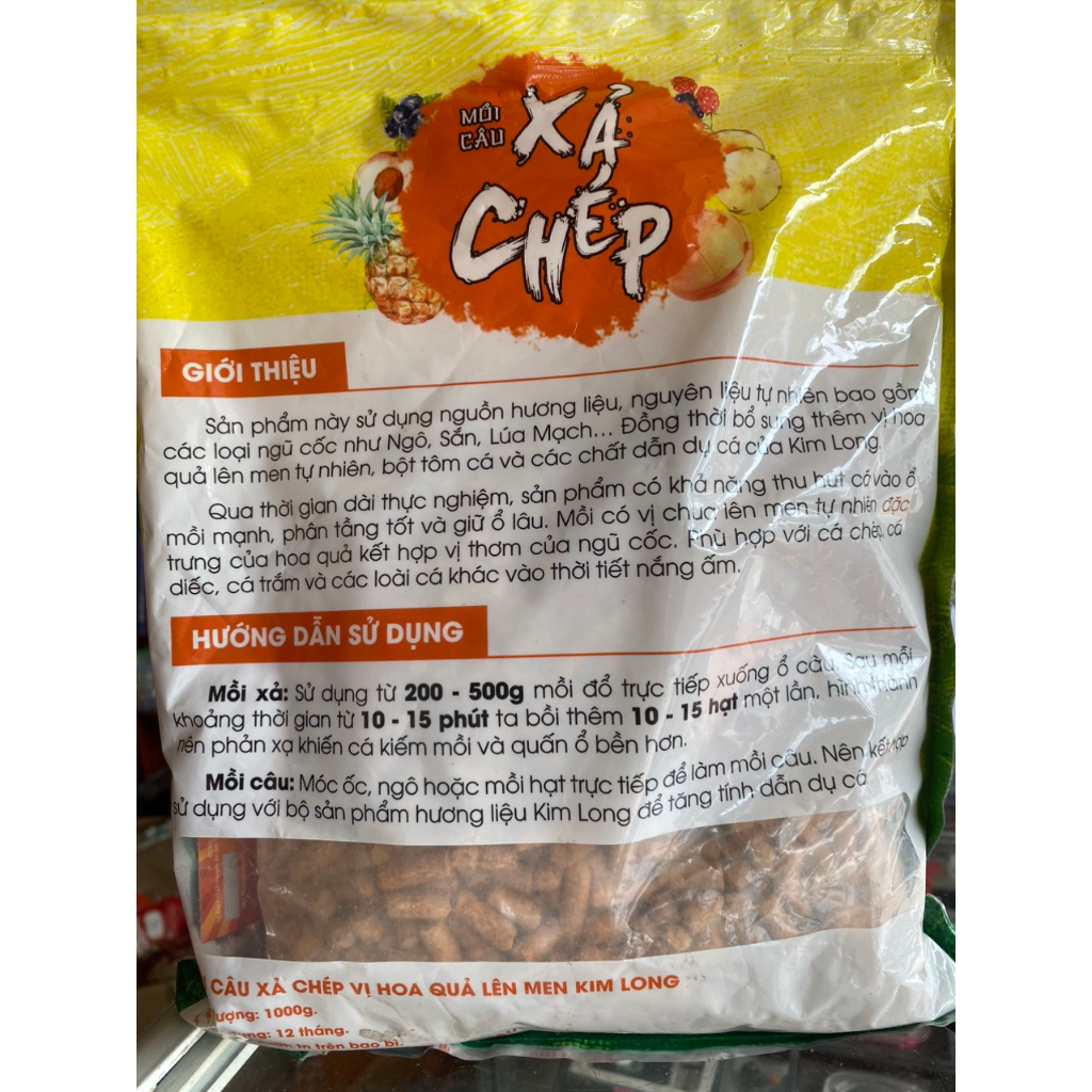 Hạt xả chép Kim Long