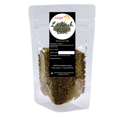 Lá kinh giới khô (Oregano) 20G - 100G OZAT FOOD gia vị thảo mộc cải thiện giấc ngủ phòng lão hóa