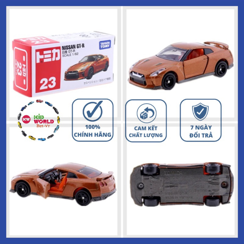 Xe mô hình Tomica Box Nissan GT-R. MS: 936. Tỷ lệ 1:62.