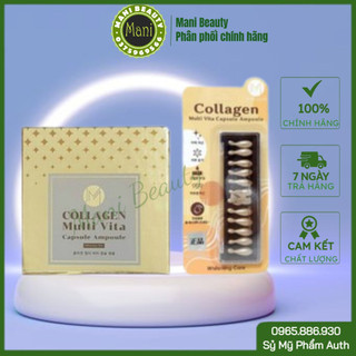 Viên Collagen tươi Ampoule  Colagen Tươi Ammud 12 viên 38 viên- Mani Beauty