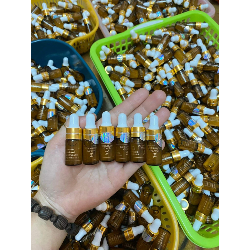 Serum đánh bay nấm móng, hư khoé, bọng móng, nước ăn tay chân gia truyền 4ml