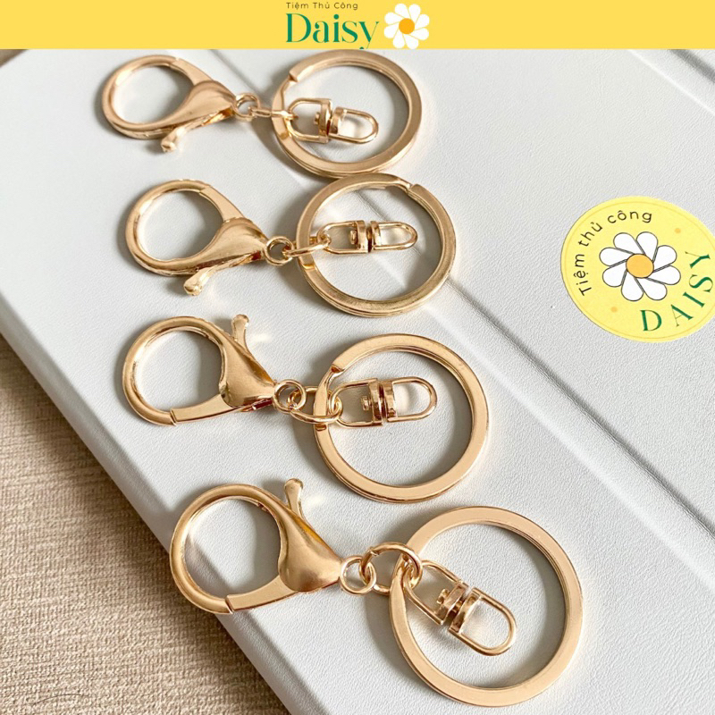 1 Cái Móc Khoá Càng Cua - Móc Khoá Tôm Hùm Màu Vàng Bạc