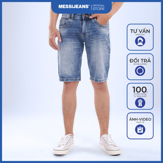 Quần nam short jeans messijeans mjb0125