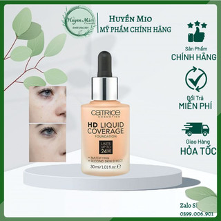 Kem nền Catrice HD Liquid Coverage - Huyenmio