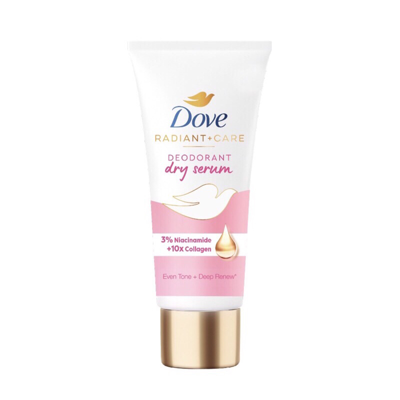 Serum ngăn mùi dưỡng sáng da cao cấp Dove Deodorant Dry 40ml giúp ngăn mồ hôi mang đến hương thơm dịu nhẹ cho nách 48h