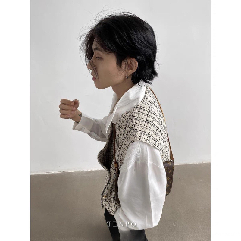 ÁO KHOÁC CỔ V KHÔNG TAY NAM TENPO | ÁO GILE DẠ
