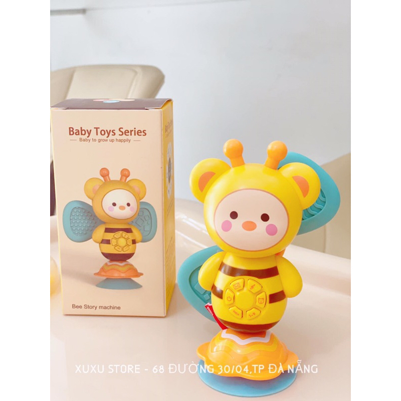 Đồ chơi ong vàng phát nhạc kiêm gặm nướu cho bé