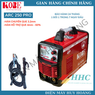 Máy hàn que kobe arc 250 pro chuyên sử dụng que hàn 3.2li và 4li chuyên nghiệp