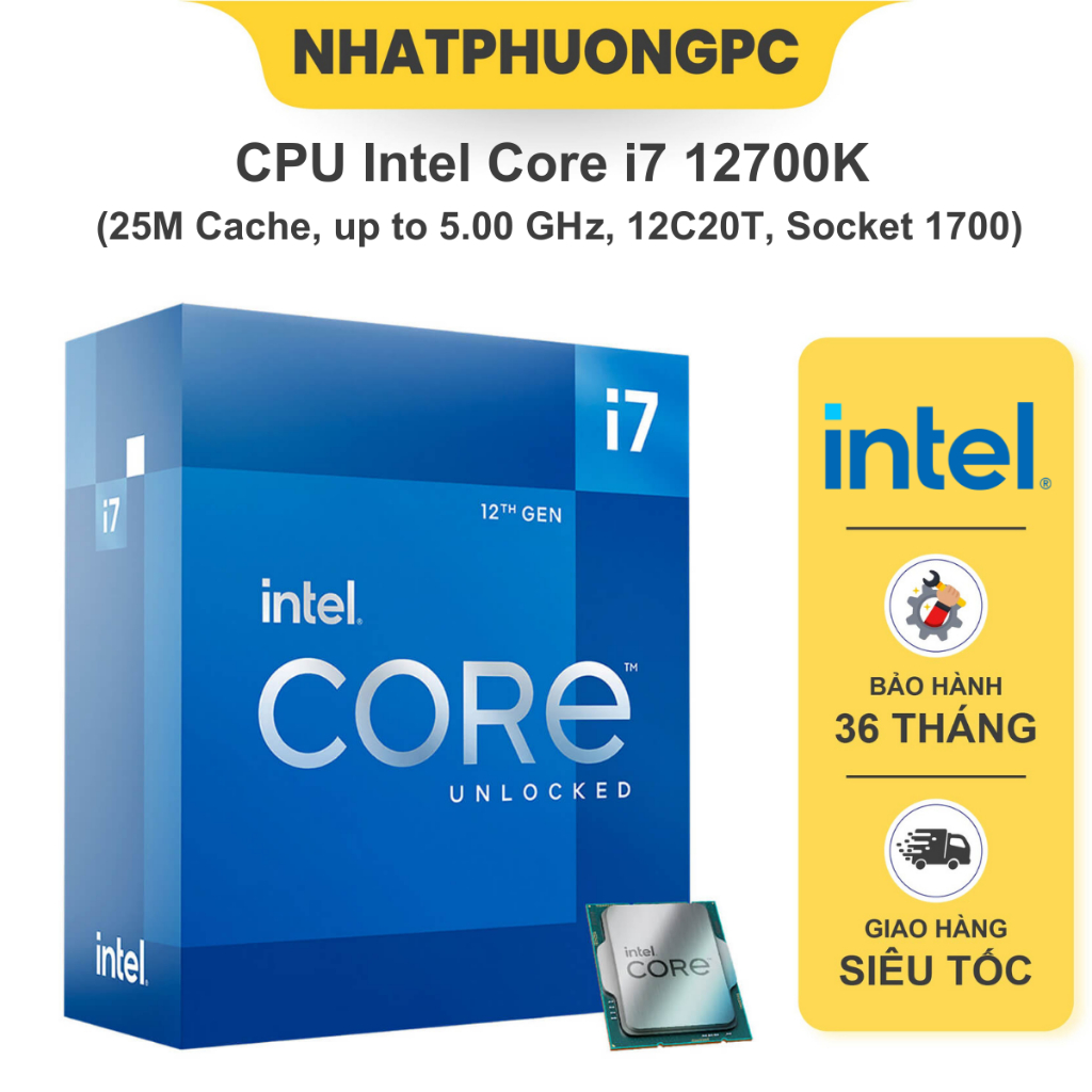 Combo 2 Bộ Vi Xử Lý - CPU Core I7 - New Bh 36 Tháng | BigBuy360 - bigbuy360.vn