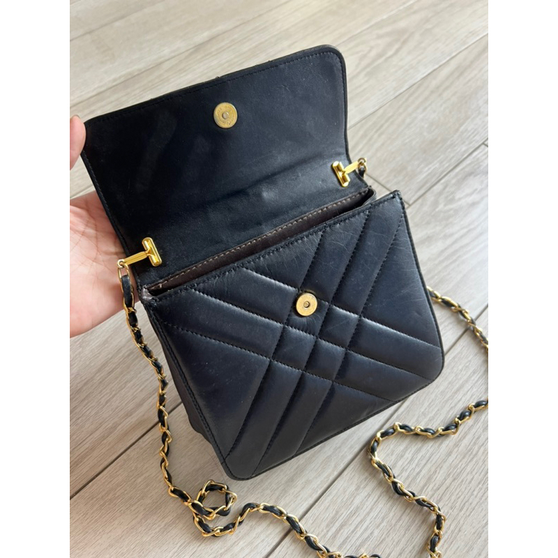 Túi si da thật đeo chéo