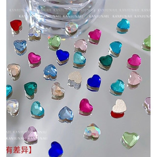 (Ảnh Thật) Set 10 viên Đá Tim Mini Trang Trí Móng