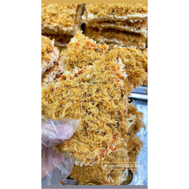 Cơm cháy Siêu chà bông