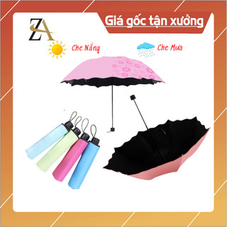 Ô che mưa, dù đi nắng gấp gọn hình Lông Vũ chống tia UV hiệu quả- Ô AHA