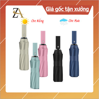 Ô Dù Che Mưa TỰ ĐỘNG ZOTA Đóng Mở Gấp Gọn 2 Chiều, Dù Che Nắng Cầm Tay Chống Tia UV Hiệu Quả
