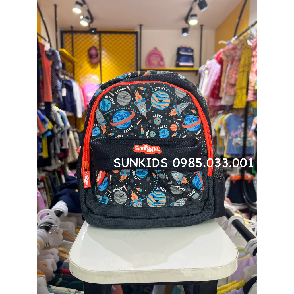 Ba lô mầm non bé trai bé gái đi học Smi.ggle xuất xịn