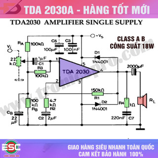 IC âm thanh TDA2030 TDA2030A TDA 2030