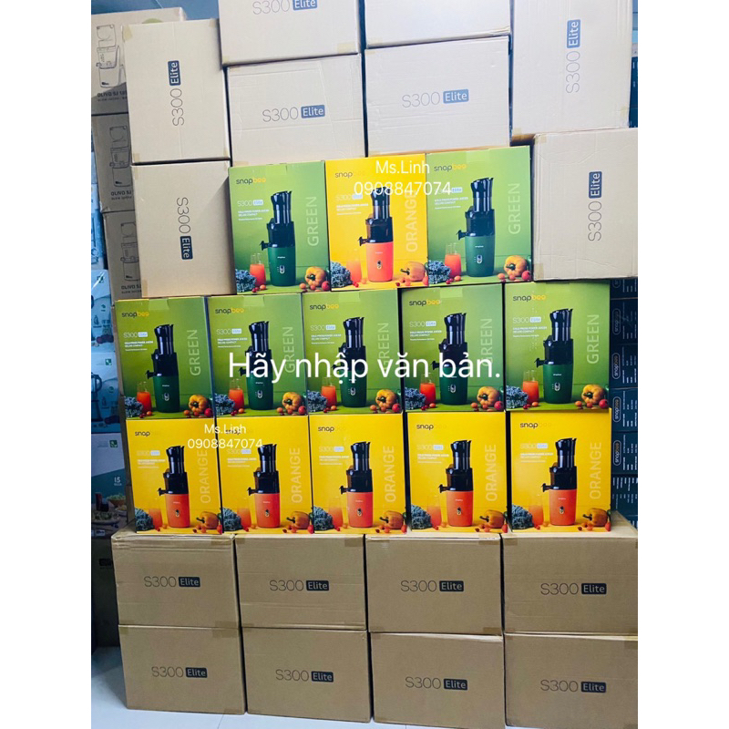 Máy Ép Chậm Snapbee S300 Elite 🔥  Bảo Hành Chính Hãng 24 tháng