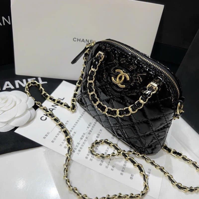 Túi đeo chéo cha—nel hến mini super QC fullbox sz 17