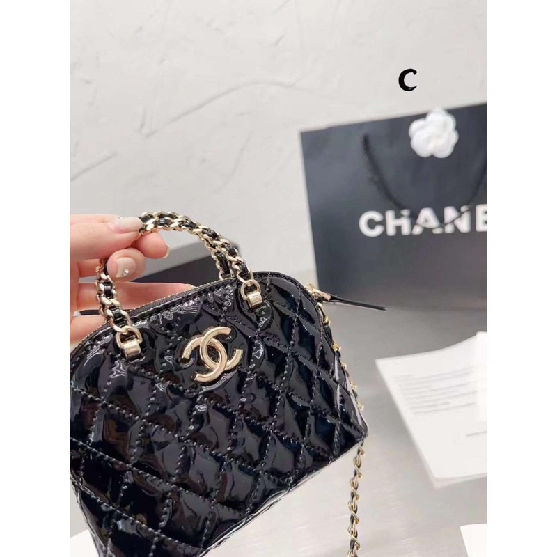 Túi đeo chéo cha—nel hến mini super QC fullbox sz 17