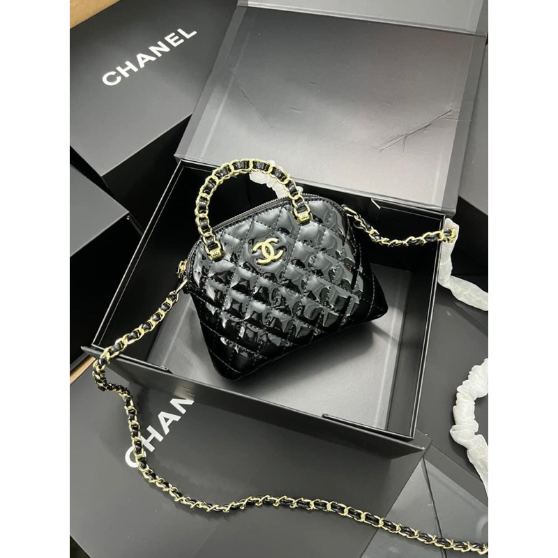 Túi đeo chéo cha—nel hến mini super QC fullbox sz 17
