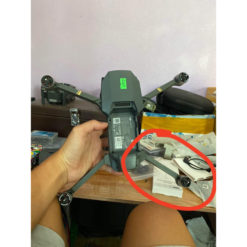 Càng mavic pro zin bóc máy