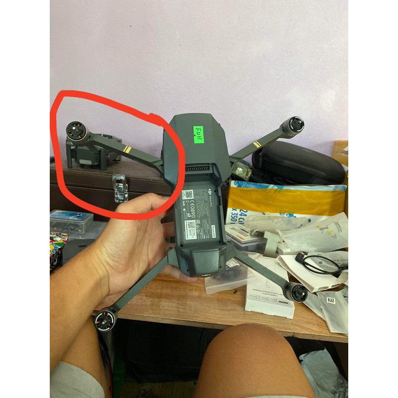 Càng mavic pro zin bóc máy