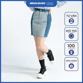 Chân váy jean nữ MESSIJEANS SJW-734-18