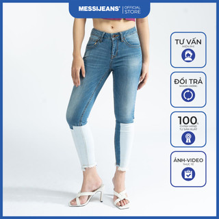 Quần jeans lửng nữ ống ôm MESSIJEANS SJW-744-18